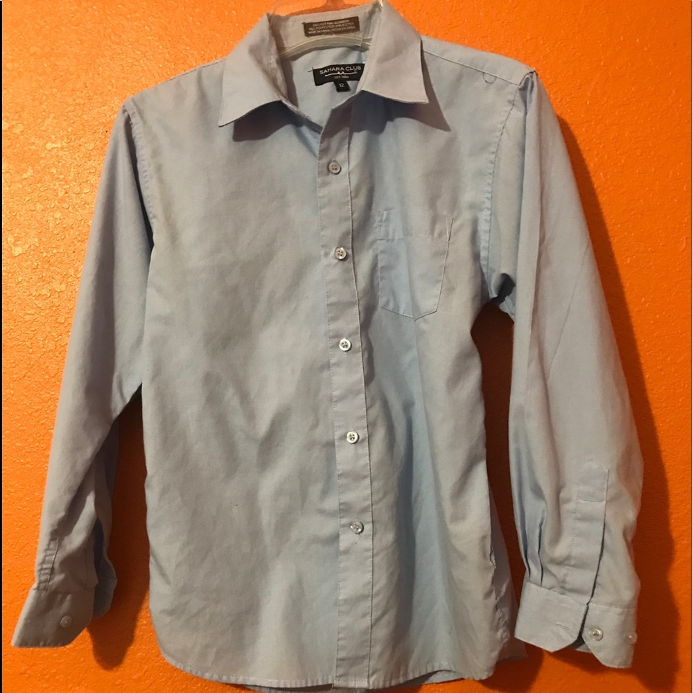Boys dress blue